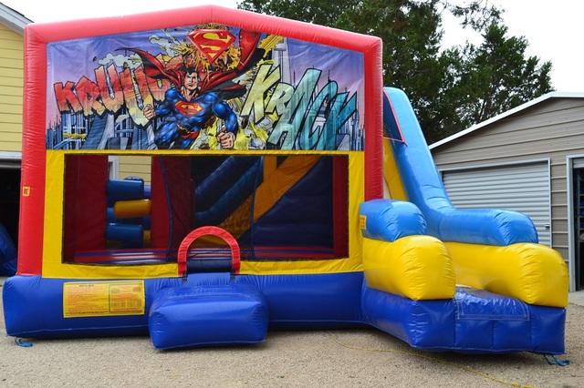 Superman Bouncer/Obstacle/Slide Combo (5-1) Superman Bouncer/Obstacle/Slide Combo (5-1)
