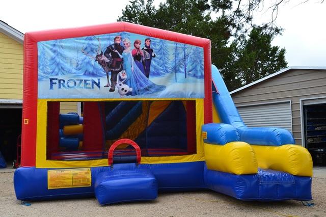 Frozen Bouncer/Obstacle/Slide Combo (5-1) Frozen Bouncer/Obstacle/Slide Combo (5-1)