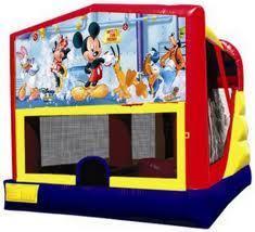 Mickey Mouse Bouncer/Slide Combo (3-1) Mickey Mouse Bouncer/Slide Combo (3-1)